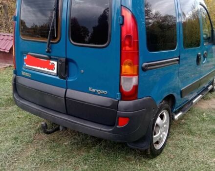 Синий Рено Кенгу, объемом двигателя 1.5 л и пробегом 300 тыс. км за 3750 $, фото 1 на Automoto.ua