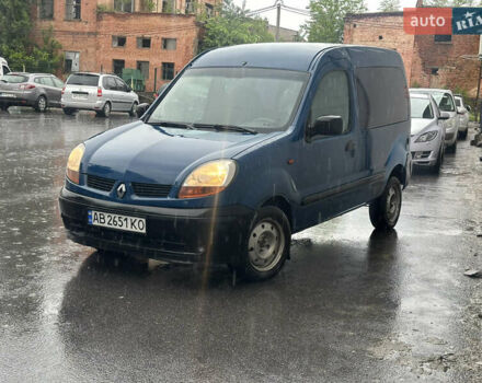 Синий Рено Кенгу, объемом двигателя 1.39 л и пробегом 315 тыс. км за 2300 $, фото 1 на Automoto.ua