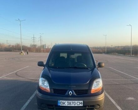 Синий Рено Кенгу, объемом двигателя 1.46 л и пробегом 350 тыс. км за 3500 $, фото 1 на Automoto.ua