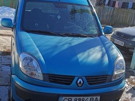 Синий Рено Кенгу, объемом двигателя 1.4 л и пробегом 230 тыс. км за 4100 $, фото 1 на Automoto.ua