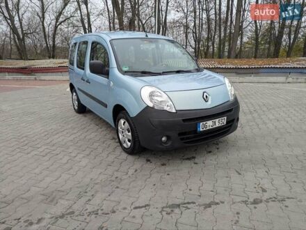 Синий Рено Кенгу, объемом двигателя 1.6 л и пробегом 207 тыс. км за 7400 $, фото 1 на Automoto.ua