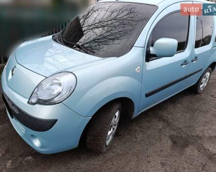 Синий Рено Кенгу, объемом двигателя 1.46 л и пробегом 320 тыс. км за 7000 $, фото 1 на Automoto.ua