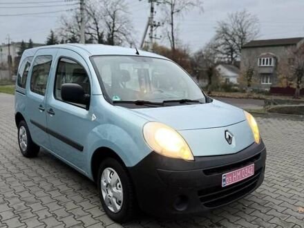 Синий Рено Кенгу, объемом двигателя 1.6 л и пробегом 205 тыс. км за 6600 $, фото 1 на Automoto.ua