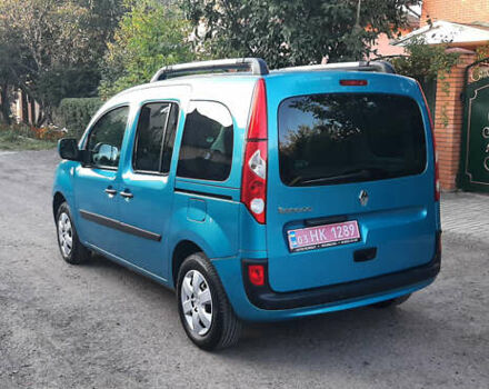 Синий Рено Кенгу, объемом двигателя 1.6 л и пробегом 233 тыс. км за 7999 $, фото 1 на Automoto.ua