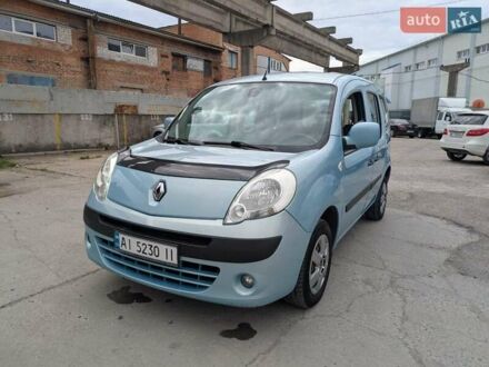 Рено Кенгу 2009 в Белой Церкве на Automoto.ua Синий Рено Кенгу, объемом двигателя 1.6 л и пробегом 290 тыс. км за 6400 $, фото 1 на Automoto.ua