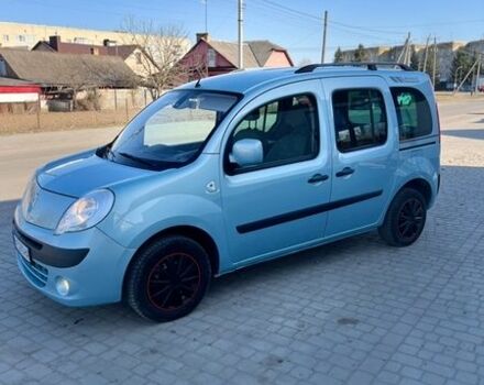 Синий Рено Кенгу, объемом двигателя 1.6 л и пробегом 170 тыс. км за 6999 $, фото 1 на Automoto.ua