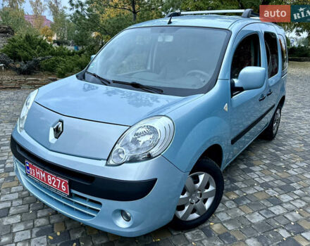Синий Рено Кенгу, объемом двигателя 1.6 л и пробегом 205 тыс. км за 8550 $, фото 1 на Automoto.ua