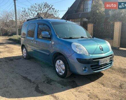 Синий Рено Кенгу, объемом двигателя 1.6 л и пробегом 270 тыс. км за 8200 $, фото 1 на Automoto.ua