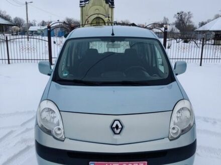 Синий Рено Кенгу, объемом двигателя 1.6 л и пробегом 168 тыс. км за 8300 $, фото 1 на Automoto.ua