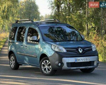 Синий Рено Кенгу, объемом двигателя 1.5 л и пробегом 352 тыс. км за 9500 $, фото 1 на Automoto.ua