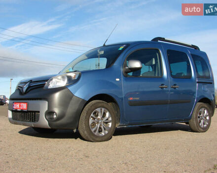 Синий Рено Кенгу, объемом двигателя 1.5 л и пробегом 290 тыс. км за 10500 $, фото 1 на Automoto.ua