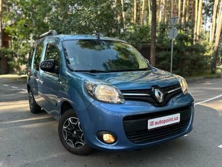 Синий Рено Кенгу, объемом двигателя 1.5 л и пробегом 208 тыс. км за 9900 $, фото 1 на Automoto.ua