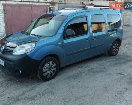 Синий Рено Кенгу, объемом двигателя 1.46 л и пробегом 260 тыс. км за 7548 $, фото 1 на Automoto.ua