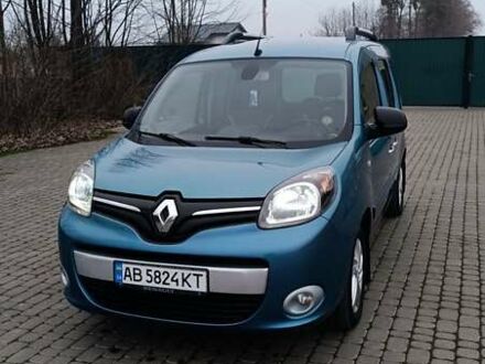 Синий Рено Кенгу, объемом двигателя 1.46 л и пробегом 265 тыс. км за 10700 $, фото 1 на Automoto.ua