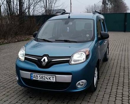 Синий Рено Кенгу, объемом двигателя 1.46 л и пробегом 265 тыс. км за 10700 $, фото 1 на Automoto.ua