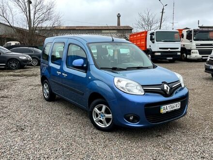 Синий Рено Кенгу, объемом двигателя 1.5 л и пробегом 205 тыс. км за 8499 $, фото 1 на Automoto.ua