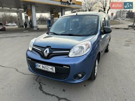 Рено Кенгу 2017 в Ровно на Automoto.ua Синий Рено Кенгу, объемом двигателя 1.5 л и пробегом 78 тыс. км за 12800 $, фото 1 на Automoto.ua