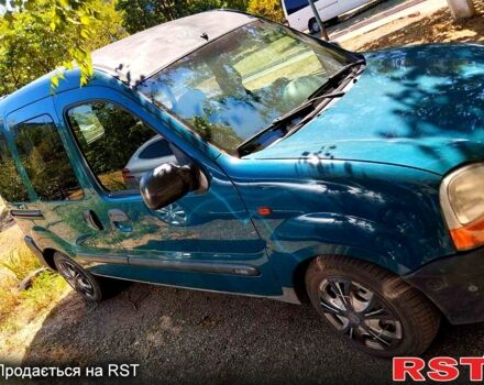 Зеленый Рено Кенгу, объемом двигателя 1.9 л и пробегом 370 тыс. км за 2800 $, фото 1 на Automoto.ua