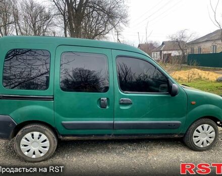 Зеленый Рено Кенгу, объемом двигателя 19 л и пробегом 210 тыс. км за 2900 $, фото 2 на Automoto.ua