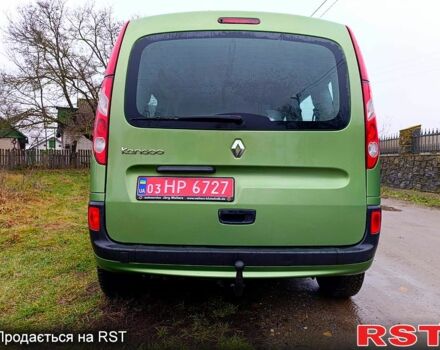 Зелений Рено Кєнгу, об'ємом двигуна 1.6 л та пробігом 224 тис. км за 6999 $, фото 3 на Automoto.ua