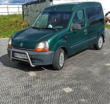 Зеленый Рено Кенгу, объемом двигателя 1.9 л и пробегом 400 тыс. км за 3300 $, фото 5 на Automoto.ua