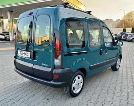 Зеленый Рено Кенгу, объемом двигателя 1.4 л и пробегом 209 тыс. км за 3600 $, фото 5 на Automoto.ua