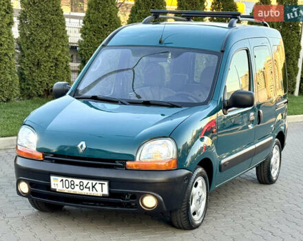 Зеленый Рено Кенгу, объемом двигателя 1.4 л и пробегом 209 тыс. км за 3600 $, фото 2 на Automoto.ua