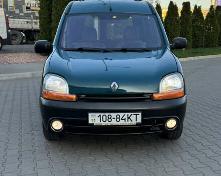 Зеленый Рено Кенгу, объемом двигателя 1.4 л и пробегом 209 тыс. км за 3600 $, фото 1 на Automoto.ua