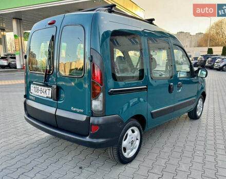Зеленый Рено Кенгу, объемом двигателя 1.4 л и пробегом 209 тыс. км за 3600 $, фото 7 на Automoto.ua