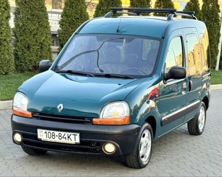 Зеленый Рено Кенгу, объемом двигателя 1.4 л и пробегом 209 тыс. км за 3600 $, фото 1 на Automoto.ua