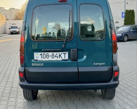 Зеленый Рено Кенгу, объемом двигателя 1.4 л и пробегом 209 тыс. км за 3600 $, фото 7 на Automoto.ua
