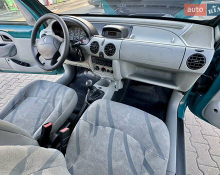 Зеленый Рено Кенгу, объемом двигателя 1.4 л и пробегом 209 тыс. км за 3600 $, фото 32 на Automoto.ua