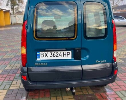 Зеленый Рено Кенгу, объемом двигателя 1.5 л и пробегом 270 тыс. км за 2800 $, фото 3 на Automoto.ua