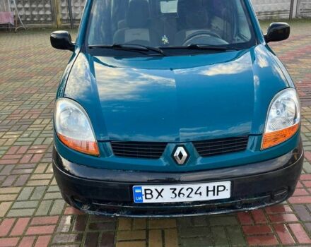 Зеленый Рено Кенгу, объемом двигателя 1.5 л и пробегом 270 тыс. км за 2800 $, фото 2 на Automoto.ua