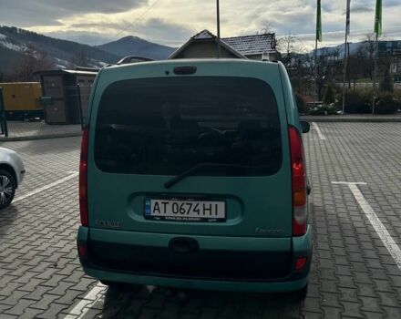 Зеленый Рено Кенгу, объемом двигателя 1.5 л и пробегом 300 тыс. км за 3800 $, фото 2 на Automoto.ua