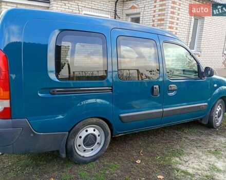 Зеленый Рено Кенгу, объемом двигателя 1.46 л и пробегом 244 тыс. км за 5300 $, фото 4 на Automoto.ua