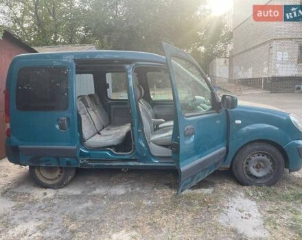 Зеленый Рено Кенгу, объемом двигателя 1.39 л и пробегом 267 тыс. км за 3100 $, фото 2 на Automoto.ua