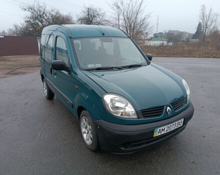Зелений Рено Кєнгу, об'ємом двигуна 1.5 л та пробігом 250 тис. км за 3850 $, фото 1 на Automoto.ua