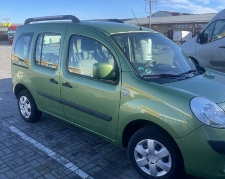 Зеленый Рено Кенгу, объемом двигателя 1.6 л и пробегом 185 тыс. км за 7555 $, фото 1 на Automoto.ua