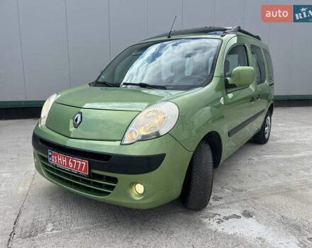 Зеленый Рено Кенгу, объемом двигателя 1.6 л и пробегом 196 тыс. км за 7499 $, фото 5 на Automoto.ua