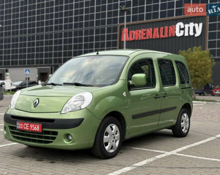 Зеленый Рено Кенгу, объемом двигателя 1.5 л и пробегом 220 тыс. км за 7600 $, фото 1 на Automoto.ua