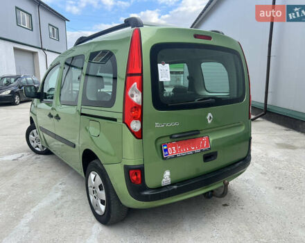 Зеленый Рено Кенгу, объемом двигателя 1.6 л и пробегом 196 тыс. км за 7499 $, фото 9 на Automoto.ua