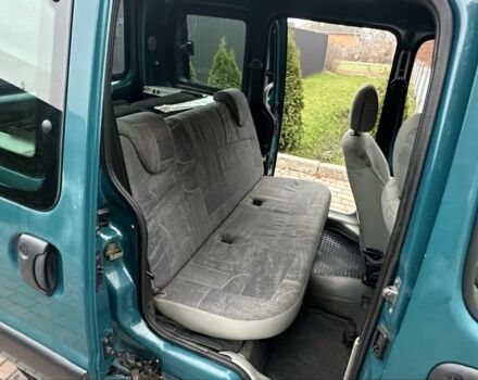 Зеленый Рено Кенгу, объемом двигателя 1.4 л и пробегом 240 тыс. км за 3000 $, фото 21 на Automoto.ua