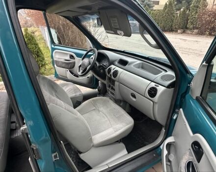 Зеленый Рено Кенгу, объемом двигателя 1.4 л и пробегом 240 тыс. км за 3000 $, фото 20 на Automoto.ua