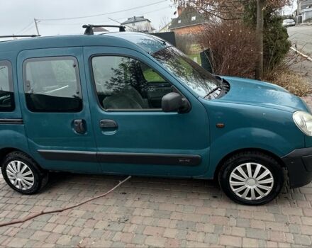 Зеленый Рено Кенгу, объемом двигателя 1.4 л и пробегом 240 тыс. км за 3000 $, фото 3 на Automoto.ua