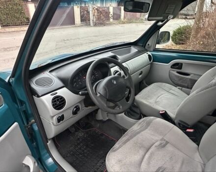 Зеленый Рено Кенгу, объемом двигателя 1.4 л и пробегом 240 тыс. км за 3000 $, фото 22 на Automoto.ua