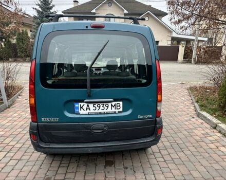 Зеленый Рено Кенгу, объемом двигателя 1.4 л и пробегом 240 тыс. км за 3000 $, фото 5 на Automoto.ua