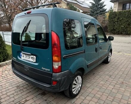 Зеленый Рено Кенгу, объемом двигателя 1.4 л и пробегом 240 тыс. км за 3000 $, фото 4 на Automoto.ua