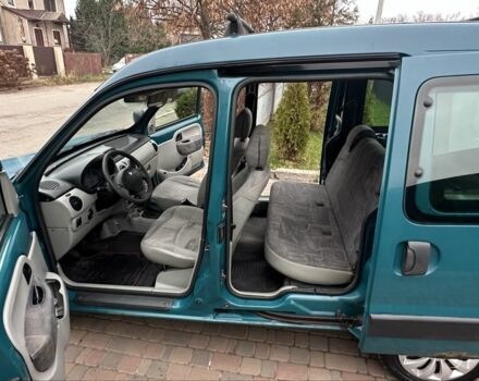 Зеленый Рено Кенгу, объемом двигателя 1.4 л и пробегом 240 тыс. км за 3000 $, фото 17 на Automoto.ua