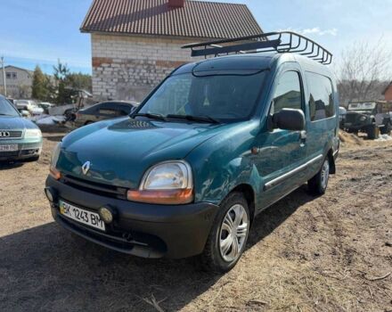 Зеленый Рено Кенгу, объемом двигателя 1.9 л и пробегом 390 тыс. км за 2450 $, фото 1 на Automoto.ua